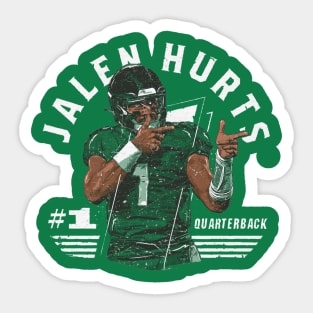 Jalen Hurts Philadelphia Point Sticker